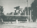 Salto ostacoli durante una competizione equestre